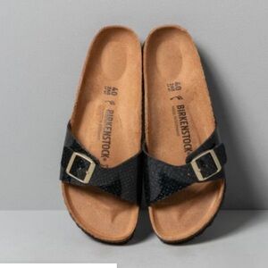 BIRKENSTOCK MADRID sandals snake print size 6